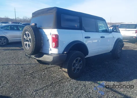 2025 Ford Bronco Big Bend z USA, uszkodzony, nr VIN 1FMDE7BH0SLA65698